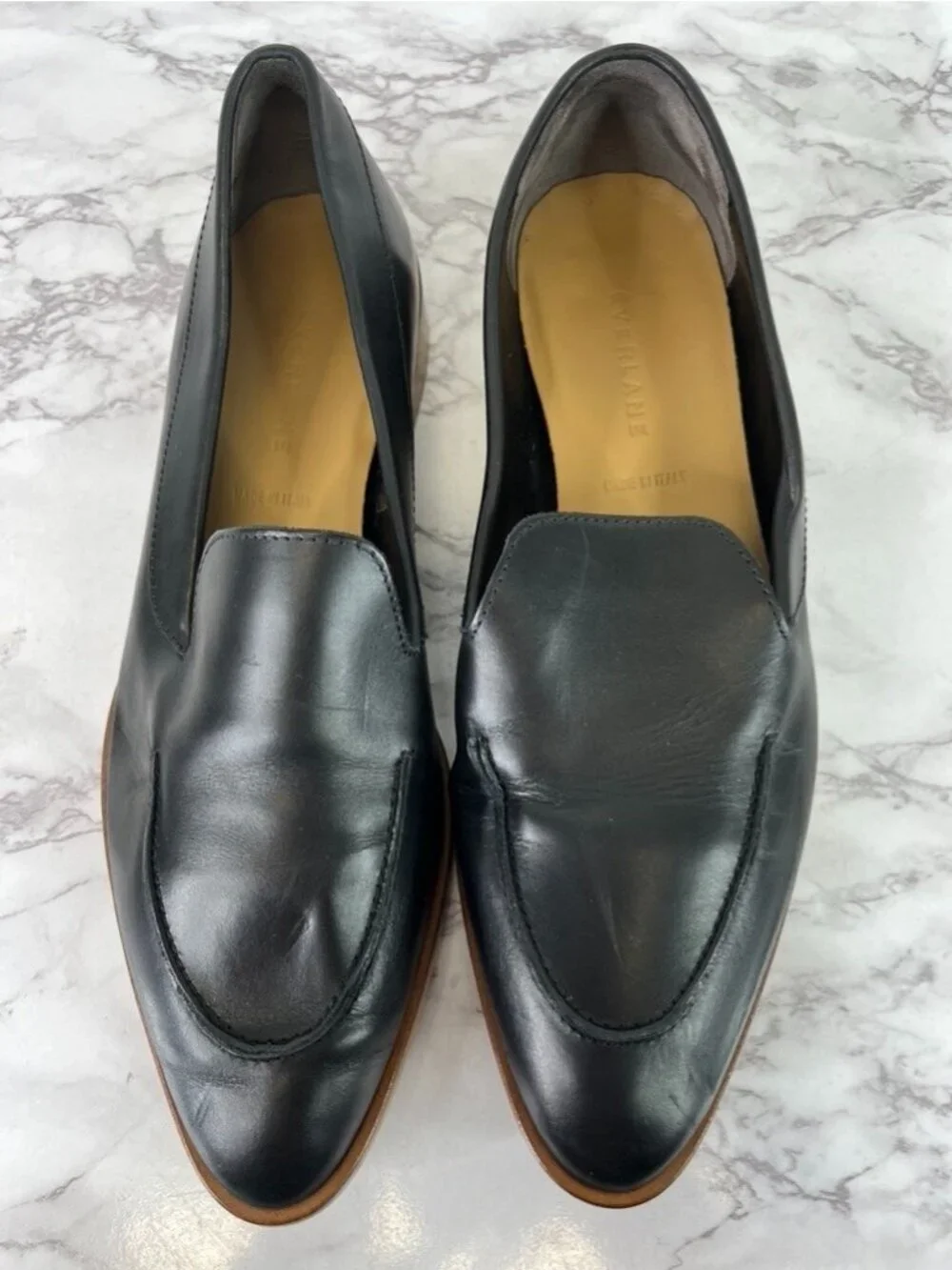 Everlane Women's Black The Modern Loafer Sz 9